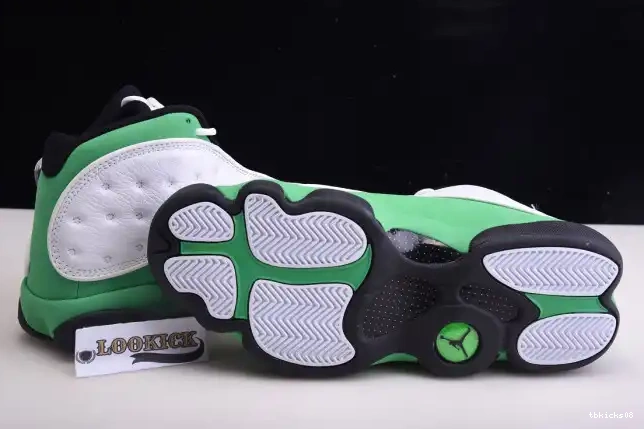 Cheap TBkick Air Jordan Green 13 Lucky DB6537-113 0626